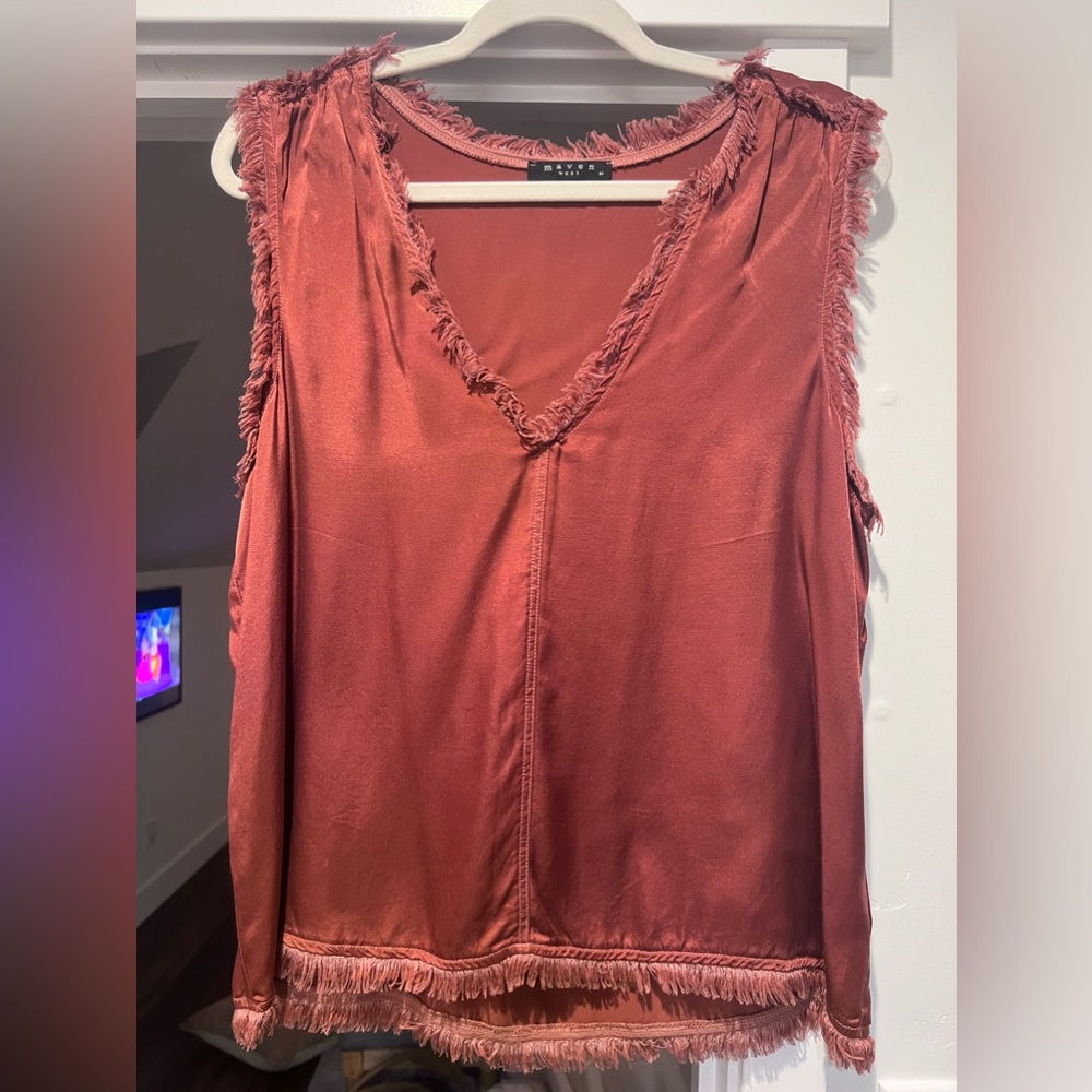 Maven West silk top